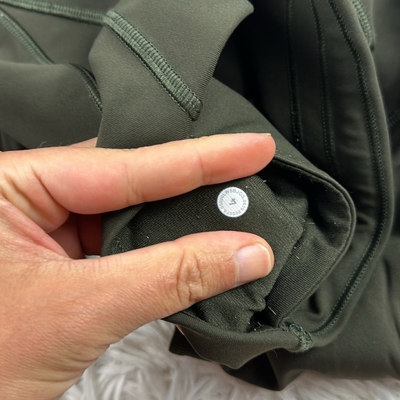 Lululemon Train Times 7/8 Pant *25" Dark Olive - Picture 4 of 5